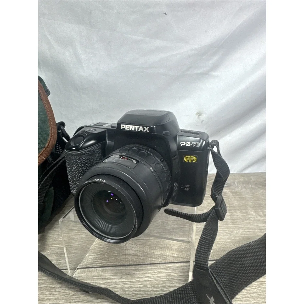 Pentax PZ-70 35mm SLR Film Camera SMC F 35-80mm Lens Tested New Battery